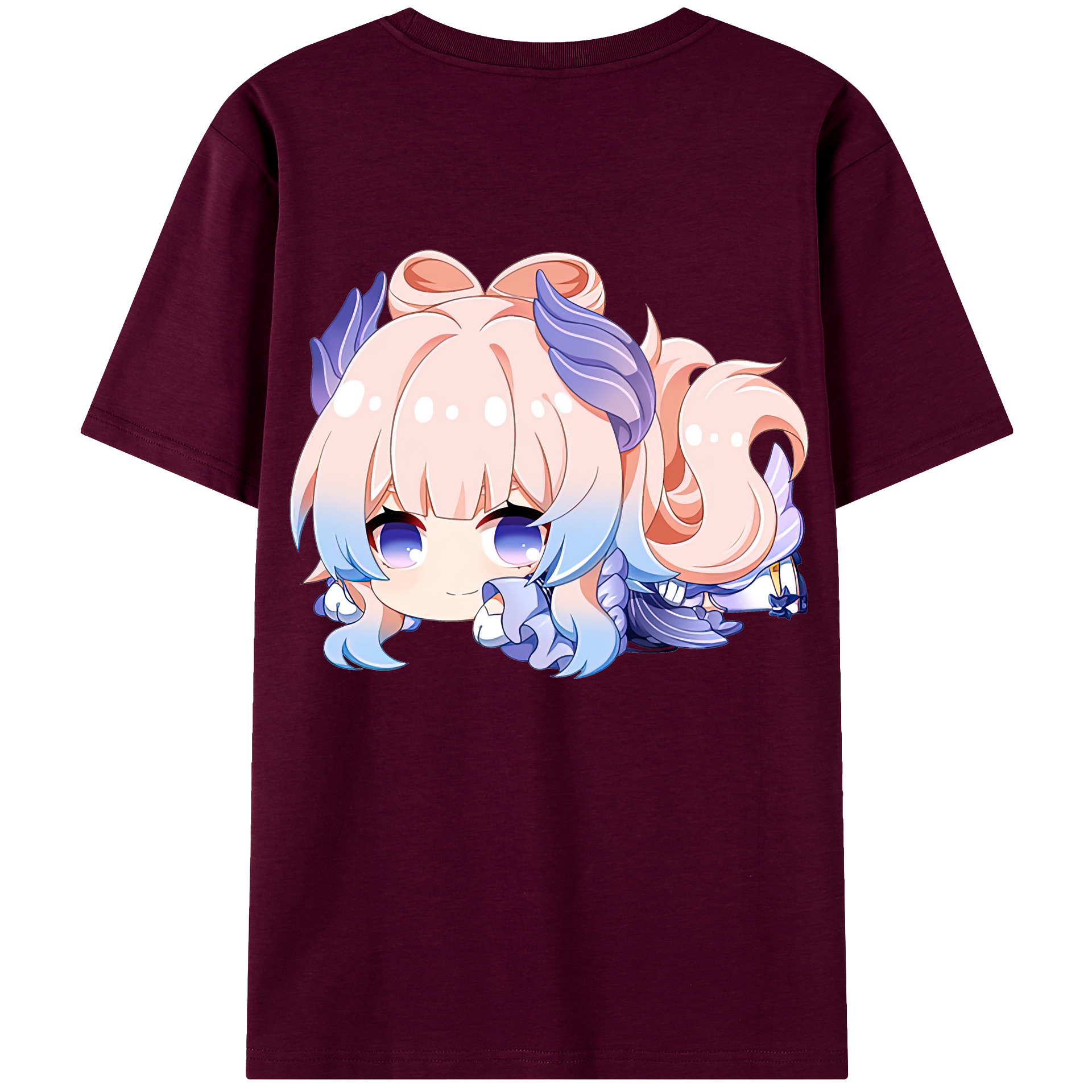 げんし神 珊瑚宮心海 サンゴノミヤ・ココミ genshin Sangonomiya Kokomi レディース半袖Tシャツ(バックプリント)
